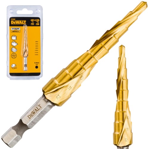 DEWALT DT5026 wiertło do metalu stożkowe Impact 6 - 12 mm