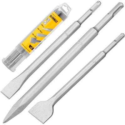 DEWALT DT60330 Zestaw dłut do betonu 3szt. SDS-Plus w etui