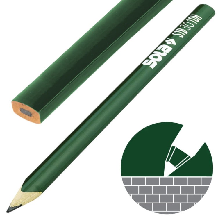 SOLA Ołówek murarski budowlany do kamienia STB30