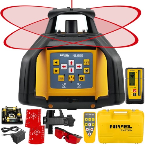NIVEL SYSTEM NL600DG Niwelator rotacyjny + czujnik