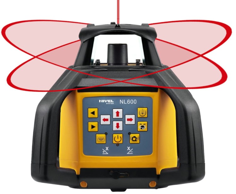 NIVEL SYSTEM NL600DG Niwelator rotacyjny + czujnik