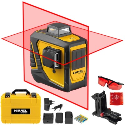 Laser krzyżowy płaszczyznowy 2x 360° Nivel System CL2D