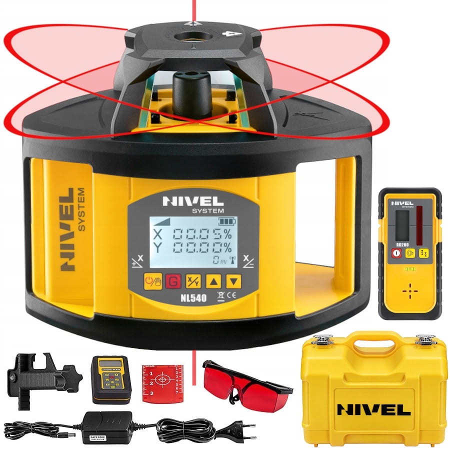 NIVEL SYSTEM NL540 Niwelator laserowy rotacyjny