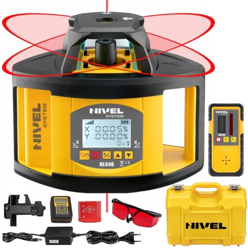 NIVEL SYSTEM NL540 Niwelator laserowy rotacyjny