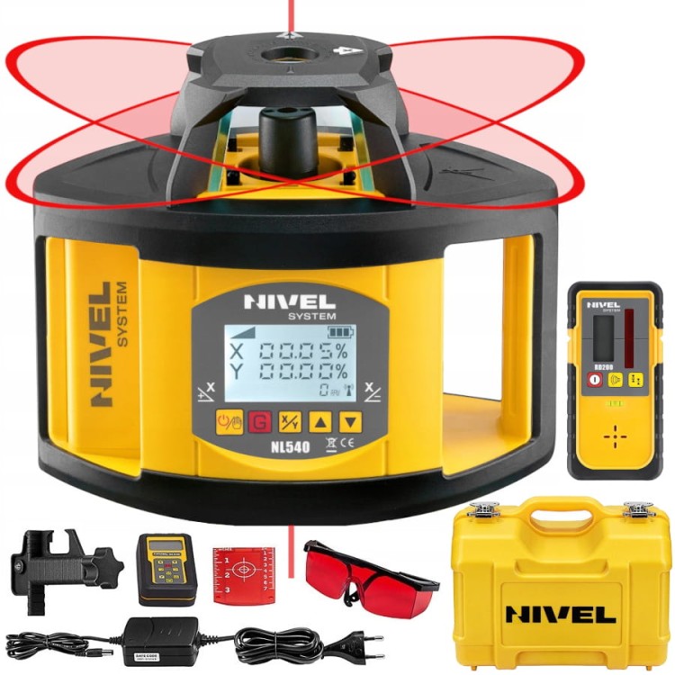 NIVEL SYSTEM NL540 Niwelator laserowy rotacyjny