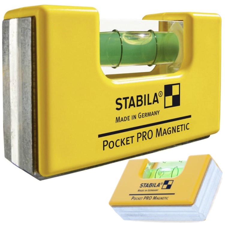 STABILA Poziomica kieszonkowa magnetyczna JO 8