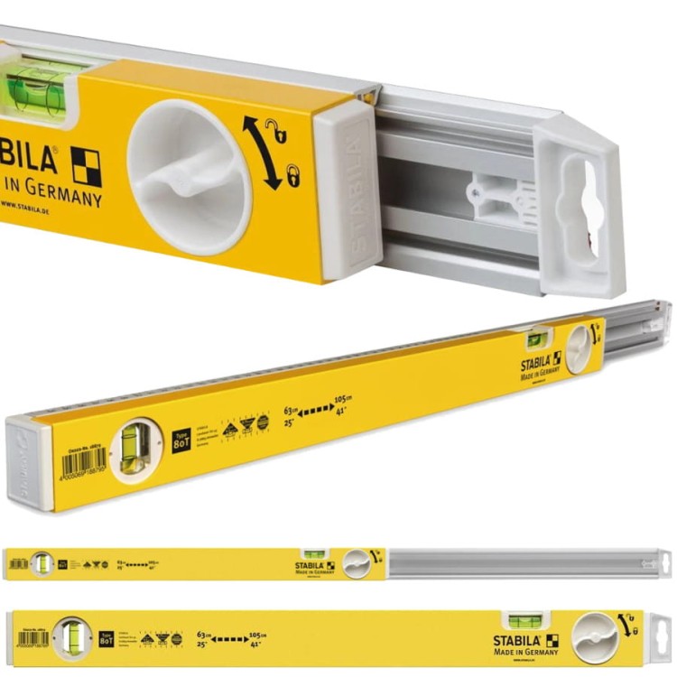 STABILA 18879 Poziomica Rozsuwana TYP 80T 63-105cm