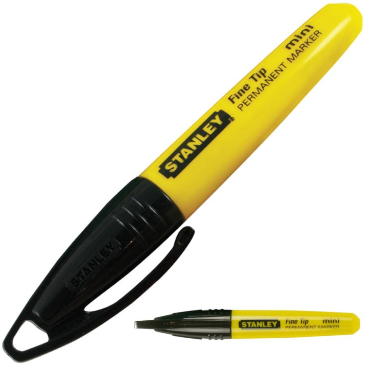 STANLEY 47-324 Marker fine tip mini czarny 1szt