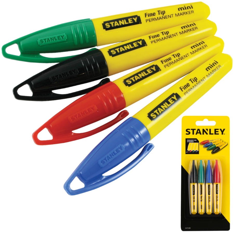 STANLEY 47-329 Mini marker budowlany 4szt