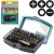 WOLFCRAFT 2975000 Zestaw bitów Ph, Pz, Torx, Hex, płaskich 32szt