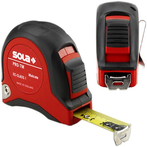 SOLA 50022201 Miara zwijana PRO-TM 8 stalowa 8m