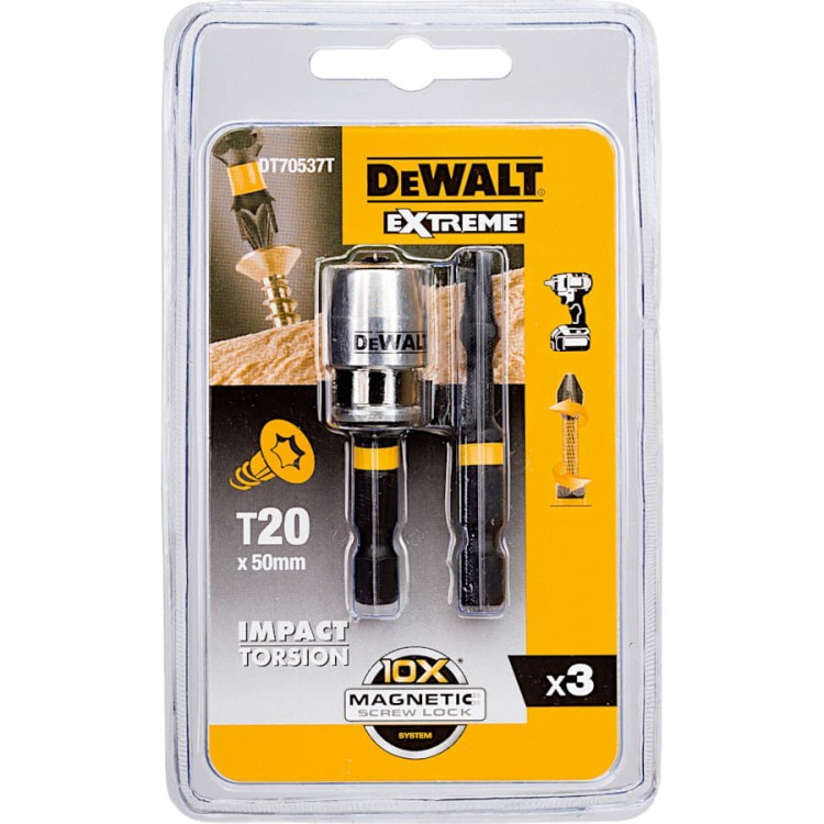 DEWALT Bity udarowe Torx T20