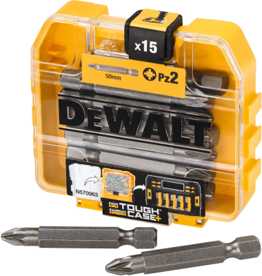 DEWALT DT7912 Zestaw bitów Pozidriv Pz2 50mm 15szt.