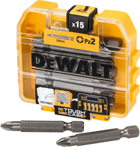 DEWALT DT7912 Zestaw bitów Pozidriv Pz2 50mm 15szt.