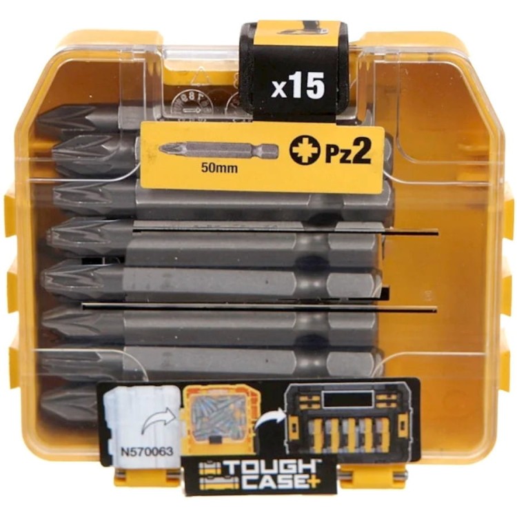 DEWALT DT7912 Bity Pozidriv Pz2 50mm 15szt.