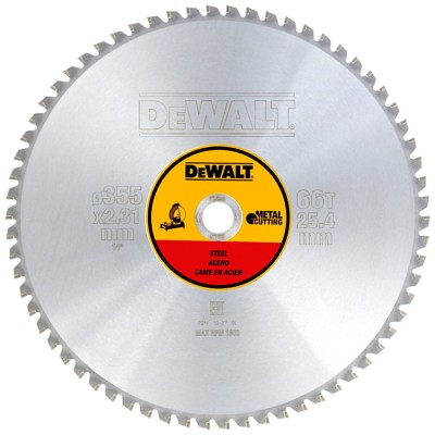 Tarcza do cięcia metalu 355x25,4mm DT1926 66z DeWalt
