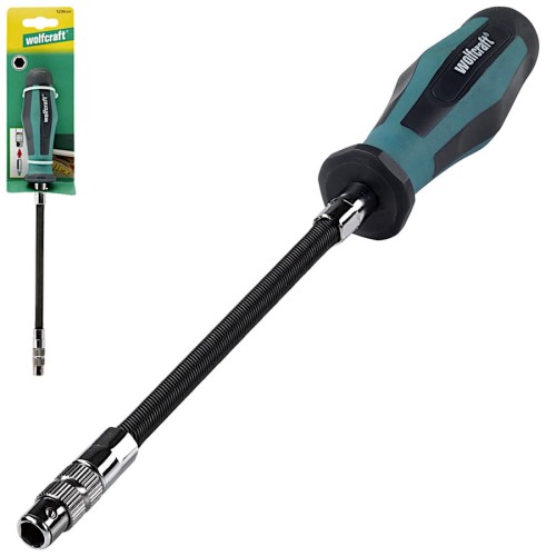 WOLFCRAFT 1236000 Wkrętak ręczny z elastycznym trzpieniem