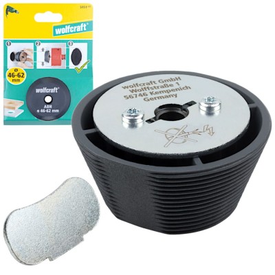 WOLFCRAFT 5951000 Adapter do powiększania otworów do otwornic 46-62 mm