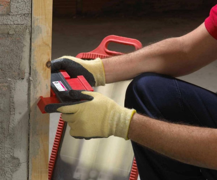 Zastosowanie szablonu do wyznaczania kształtów nieregularnych RUBI 70925