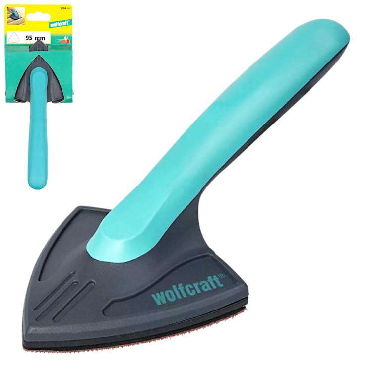 WOLFCRAFT 5884000 Uchwyt trójkątny do szlifowania ręcznego
