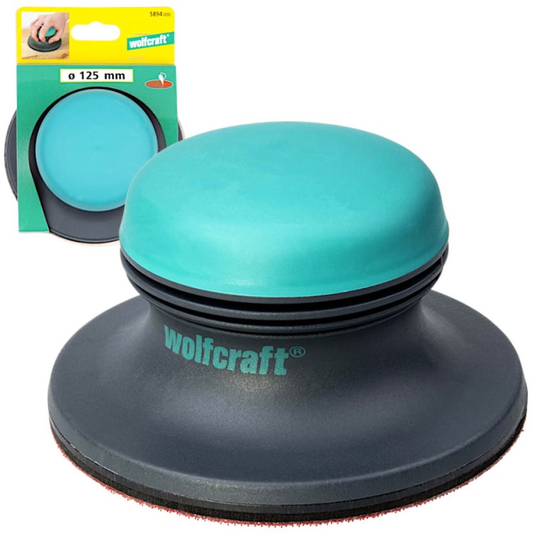 WOLFCRAFT 5894000 Uchwyt okrągły do ręcznego szlifowania
