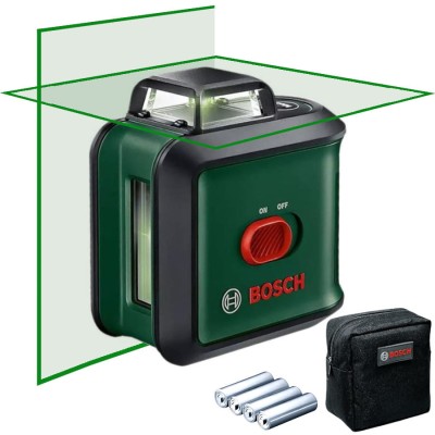BOSCH Laser Krzyżowy w etui Universal Level 360 wiązka zielona