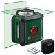 BOSCH Laser Krzyżowy w etui Universal Level 360 wiązka zielona