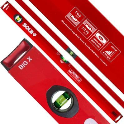 SOLA Poziomica BIG X 80cm 2 libelle