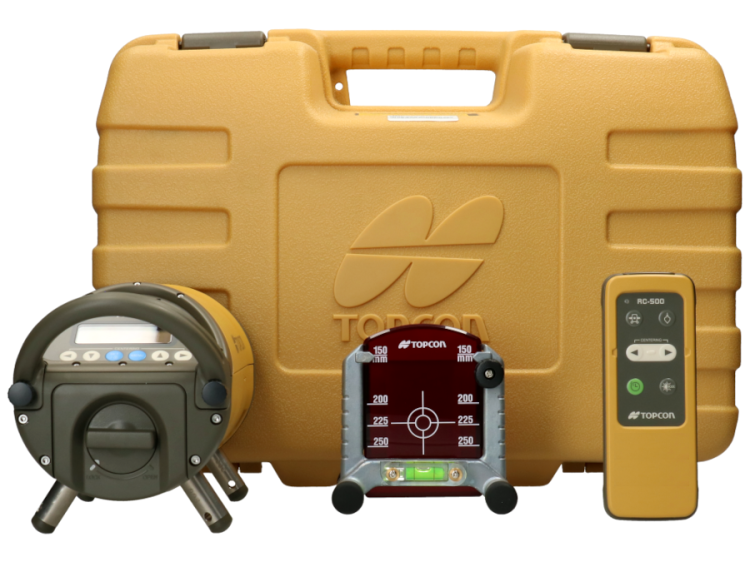 TOPCON TP-L6B Niwelator liniowo-rurowy wiązka czerwona + akcesoria