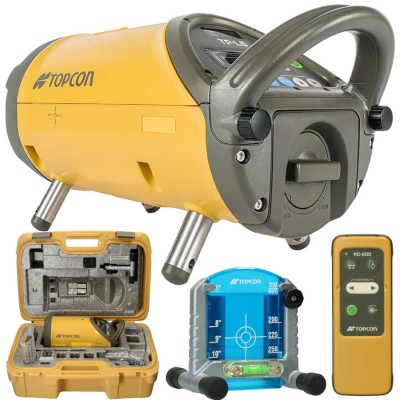 TOPCON TP-L6G Niwelator liniowo-rurowy wiązka zielona 200m walikza