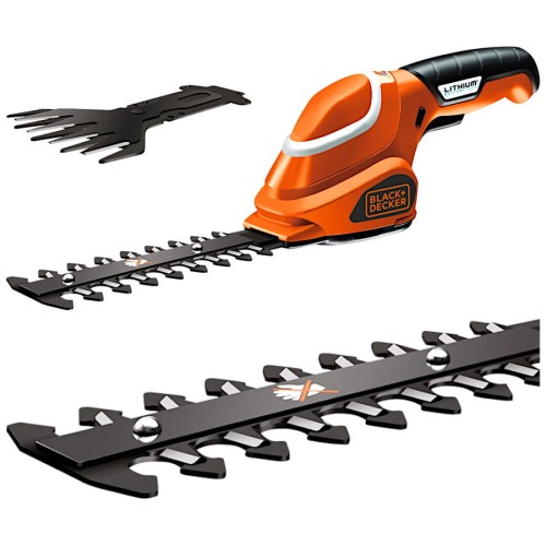 BLACK DECKER GSL700 Nożyce do trawy i żywopłotu akumulatorowe 7V 1.5Ah