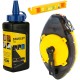 STANLEY 0-47-465 Sznur traserski PowerWinder 30m + kreda niebieska 115g + pion