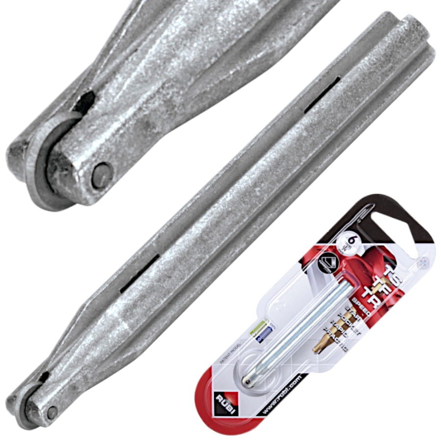 RUBI 01945 Nóż tnący Silver 6mm z kółkiem do płytek