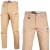 LAHTI PRO L4052101 Spodnie bojówki robocze Slim Fit beżowe roz. S