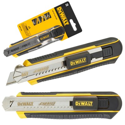 DEWALT DWHT0-10249 Noż z ostrzem chowanym 18mm Cartrige + 5 osztrzy