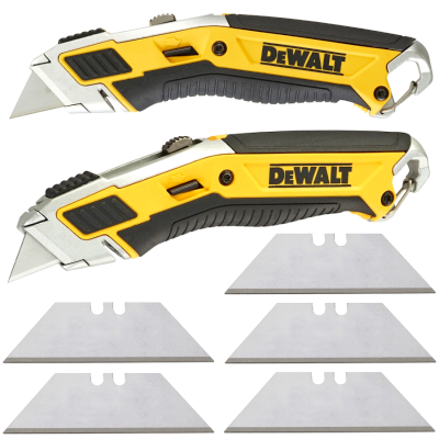 DEWALT DWHT0-10295 Noż z ostrzem chowanym trapezowym + 5 ostrzy