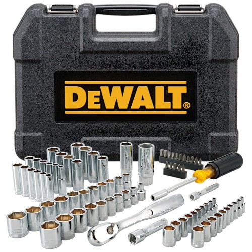 DEWALT DWMT81531-1 Zestaw nasadek 1/4" 3/8" i akcesoriów 84szt.