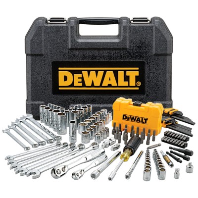 DEWALT DWMT73802-1 Zestaw narzędzi z nasadkami 1/4" 3/8" dla mechanika 142szt.
