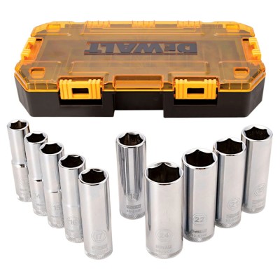 DEWALT DWMT73815-0 Zestaw nasadek głębokich 1/2" 10szt.