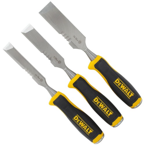 DEWALT DWHT0-16148 Zestaw 3 dłut do drewna