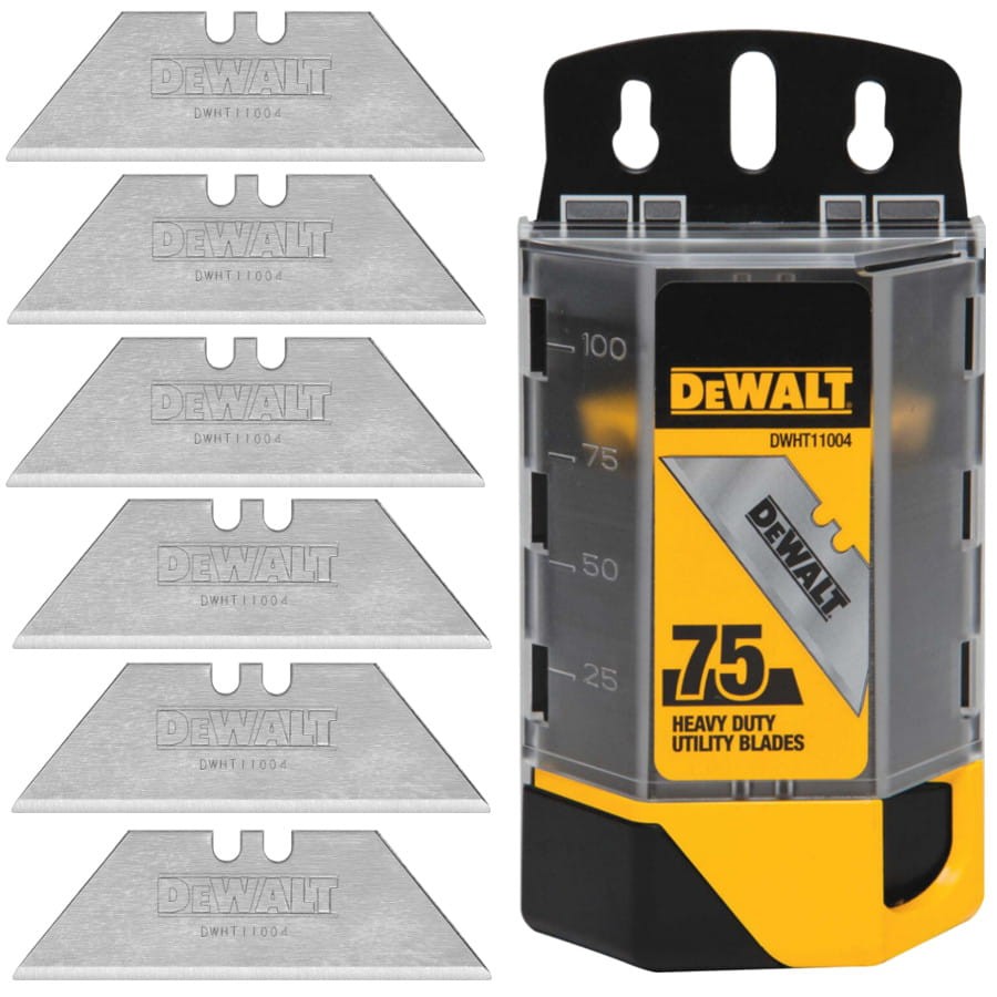 DEWALT DWHT11004-7 Ostrza do noża hartowane 75szt