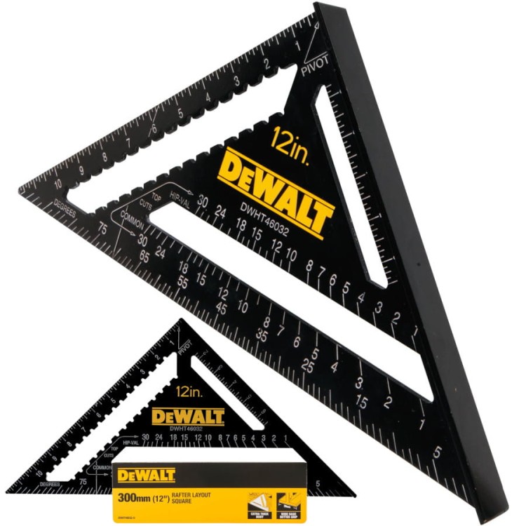DEWALT DWHT46032 Precyzyjne przymiar dekarski 12'' 300mm