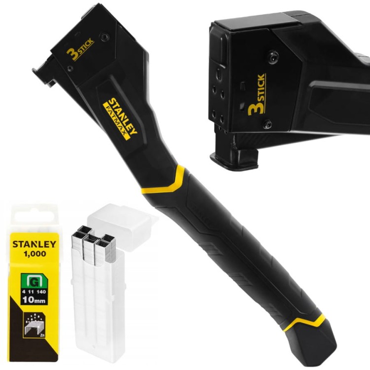 STANLEY FMHT81394 Zszywacz młotkowy tapicerski 6-10mm + zszywki