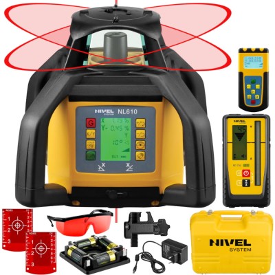 NIVEL SYSTEM NL610 DIGITAL niwelator laserowy