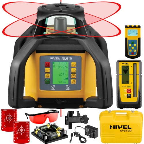 NIVEL SYSTEM NL610 DIGITAL niwelator laserowy