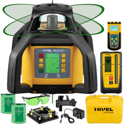 NIVEL SYSTEM NL610G DIGITAL niwelator laserowy