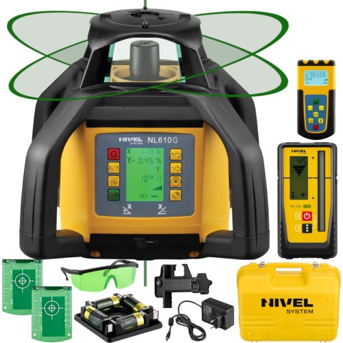 NIVEL SYSTEM NL610G DIGITAL niwelator laserowy