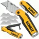 DEWALT DWHT10429 Nóż uniwersalny składany + 5 ostrzy trapezowych