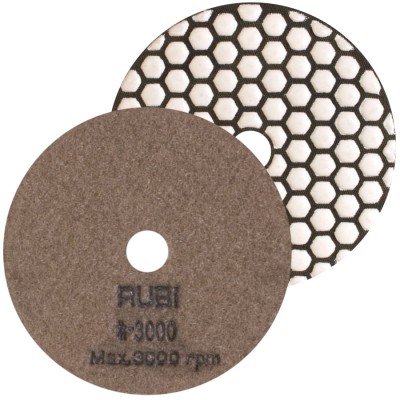 RUBI 62976 Tarcza diamentowa do polerowania na sucho 100mm gradacja 3000