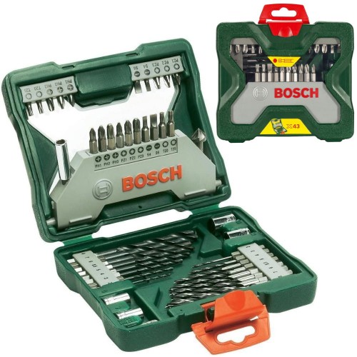 BOSCH Zestaw wierteł i bitów do wkrętarek X-LINE 43-elementy